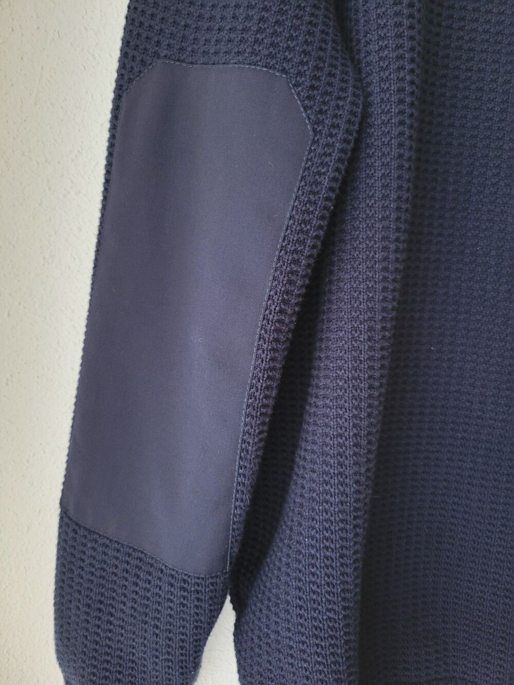 Holebrook Sweden Windproof Knit Jacket Men’s XXL Navy Full Zip Rare Archival - Picture 6 of 16